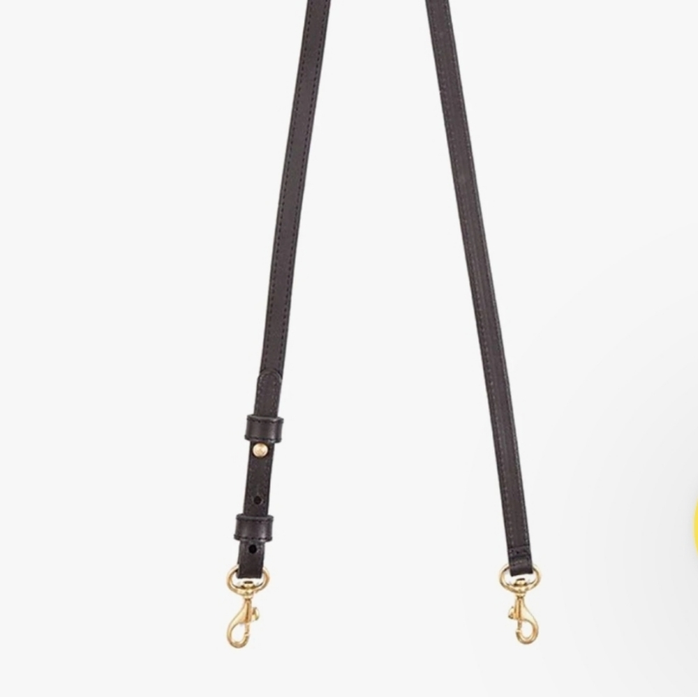CLARE V.  ADJUSTABLE  leather strap